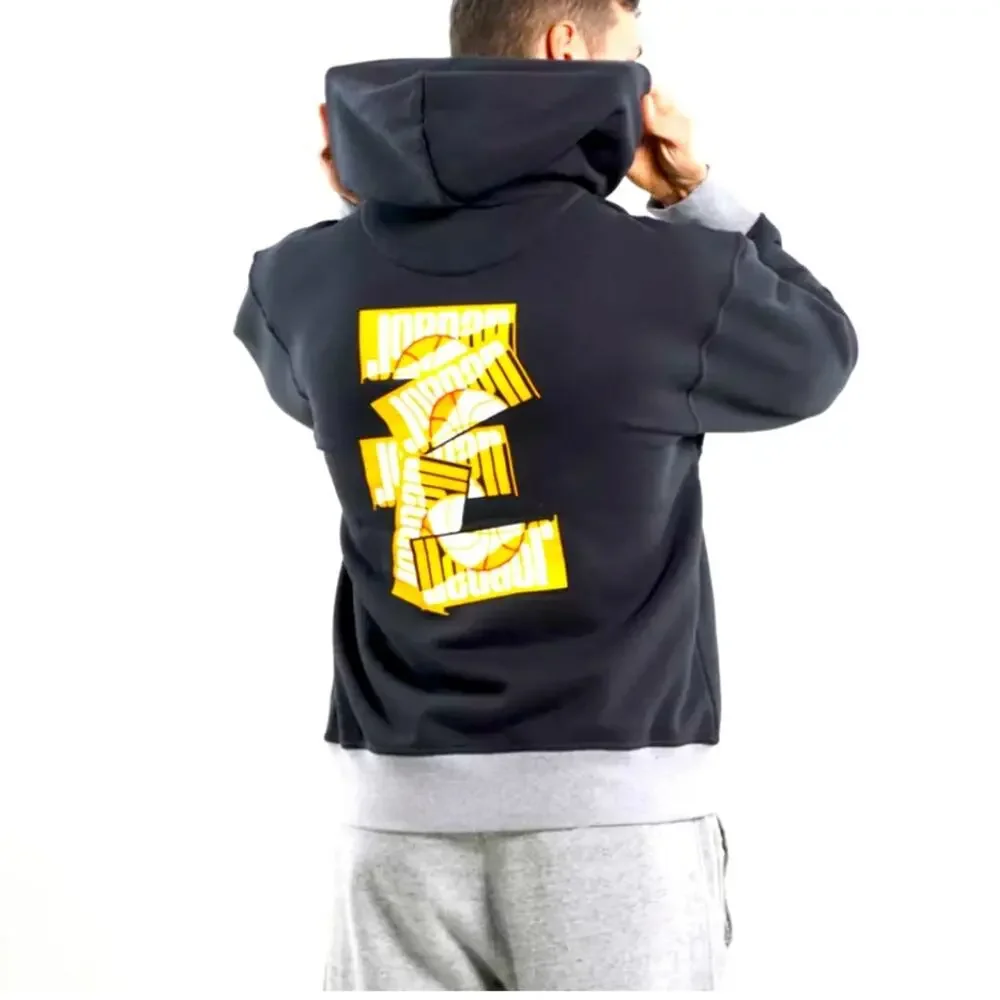 Nike air jordan size medium sport DNA fleece hoodie sweatshirt